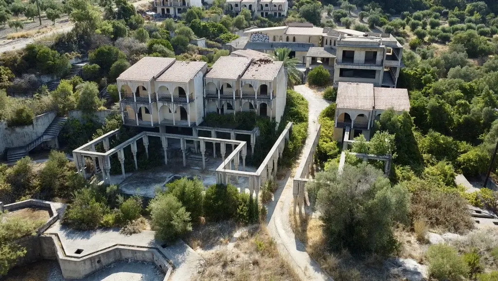 abandoned hotel rhodes