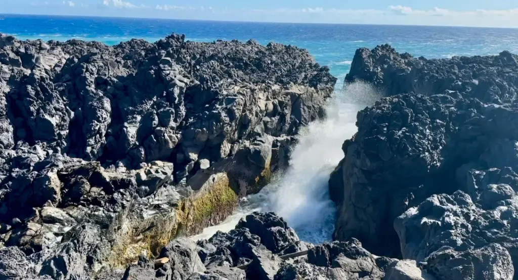 le gouffre de l'étang salé