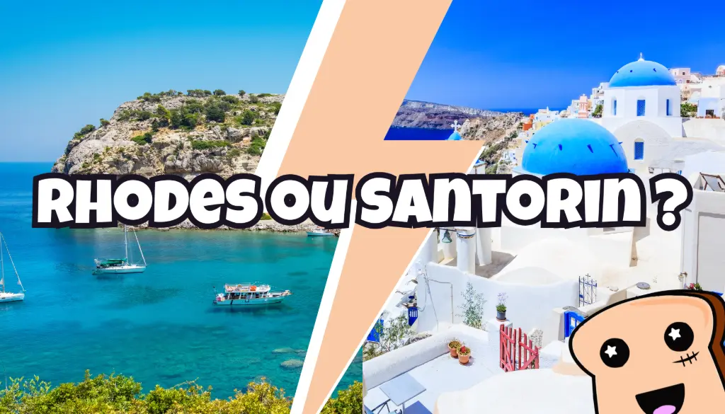 Rhodes ou Santorin ?